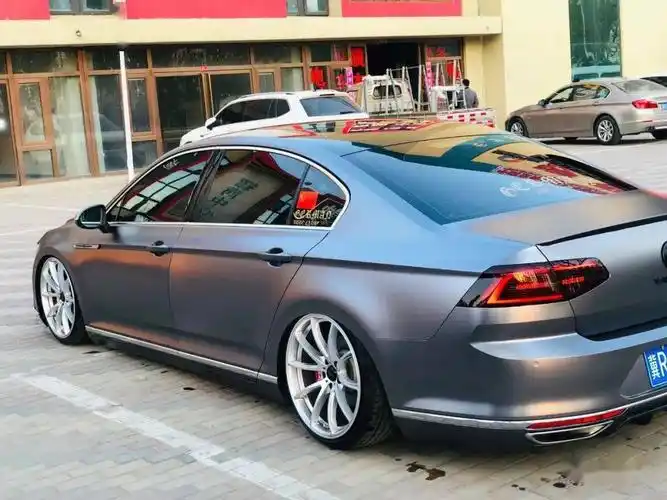 只想换套轮毂的迈腾b8车主一步步坠入改装深渊