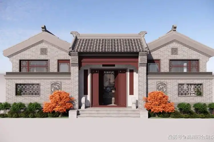 青砖_四合院_农村