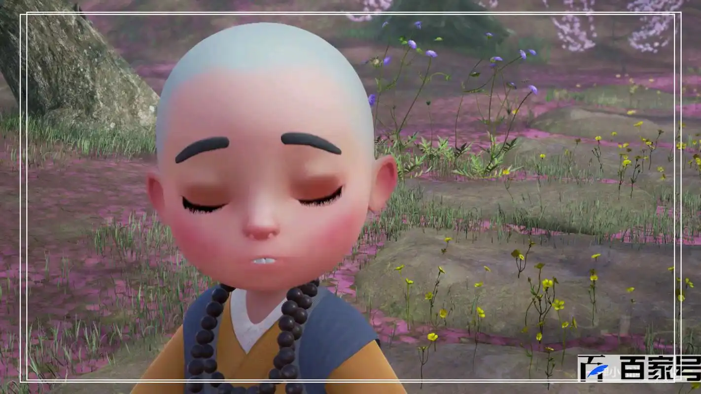 一禅小和尚:可以做电脑手机壁纸的动漫图