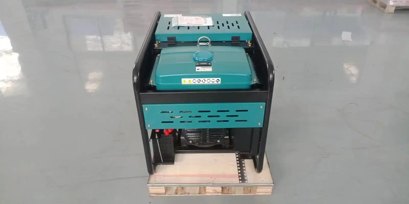 大泽动力开架式风冷柴油发电机10kw 380v