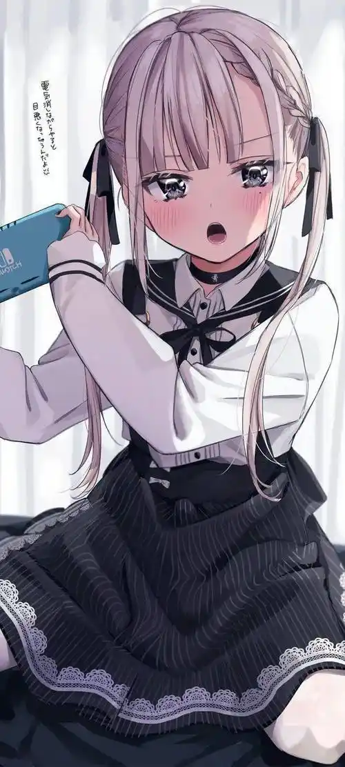 校园女生壁纸学生服女生壁纸动漫手机壁纸