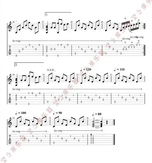 《邻家的龙猫》吉他谱