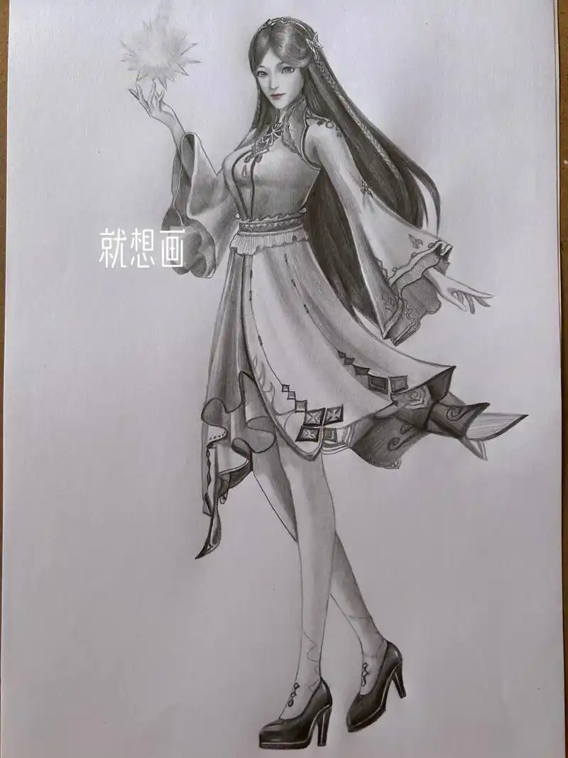 斗罗大陆宁荣荣.画画的动力不足了98#画画 #手绘 - 抖音