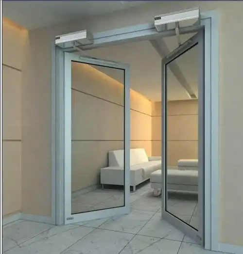 室内门平开门自动门上置式机组玻璃门