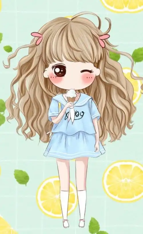 可爱的小薇 壁纸 头像 女生 可爱 q版 人物 萌萌图