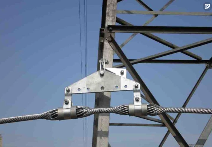 adss光缆悬垂串预绞丝悬垂线夹厂家