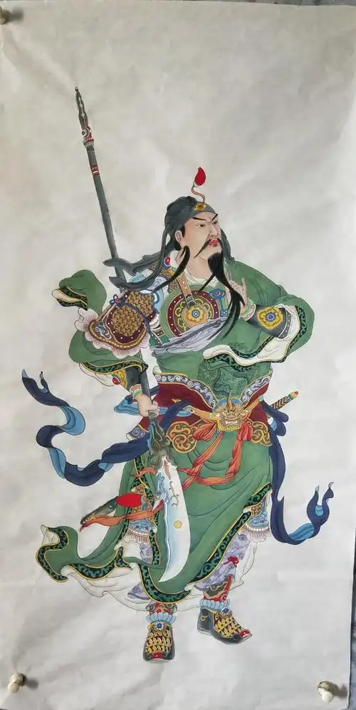 关公_人物_国画_艺术品共享商城
