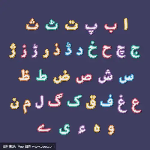 乌尔都语字母设计