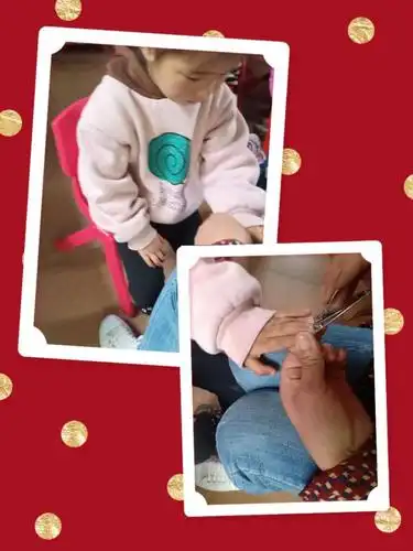 指甲长,黑又脏 好妈妈,来帮忙 咔嚓嚓,剪一剪 《剪指甲》小儿歌