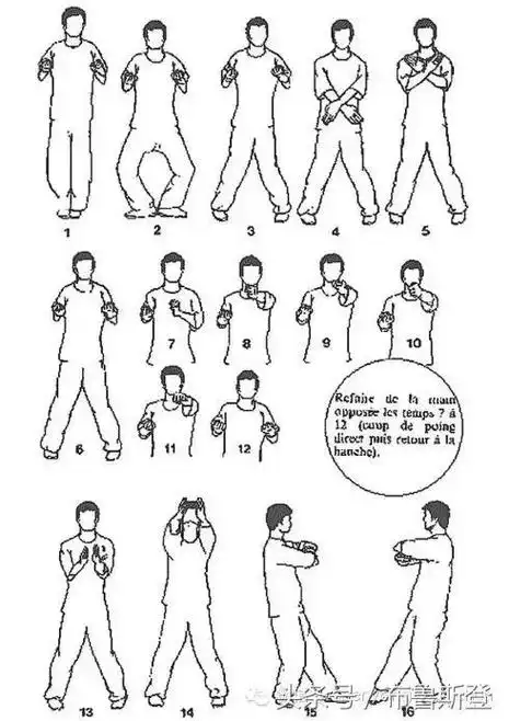 国术咏春拳基本拳式图解教学