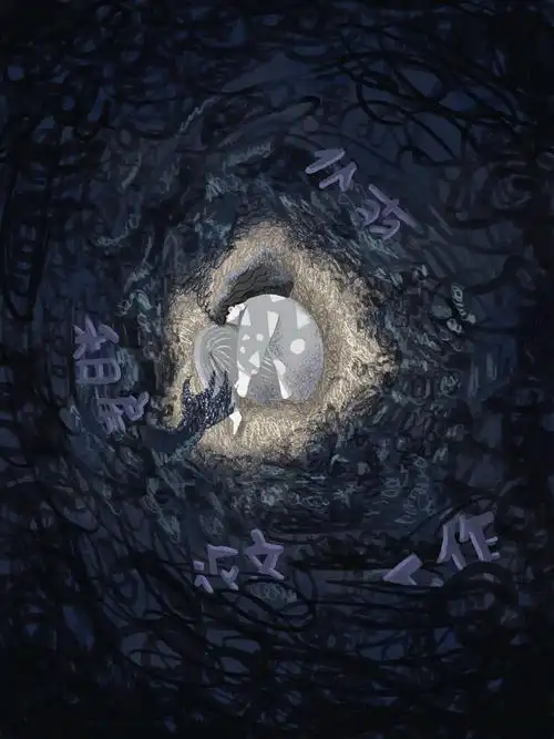 焦虑,压抑|插画|创作习作|你今天画画了吗f - 原创作品 - 站酷 (zcool