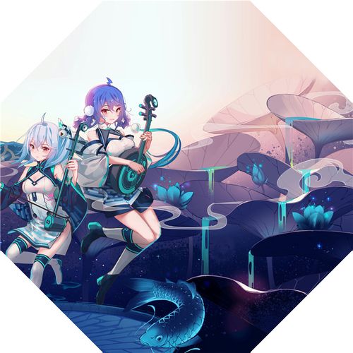 2233娘动漫雨伞bilibili哔哩哔哩b站动漫周边二次元送礼物折叠伞