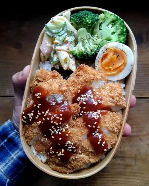 视觉丨这位日本爸爸做的有料便当,满满都是"肉欲"!