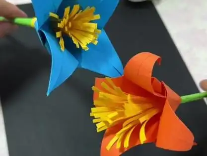 幼儿园手工 #手工diy #手工折纸#亲子手工