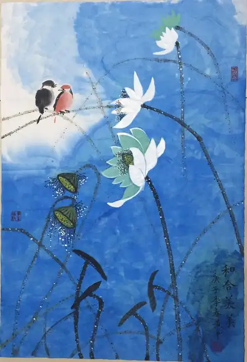 唯有绿荷红菡萏,卷舒开和任天真.(2020庚子夏月荷花专集44幅图)