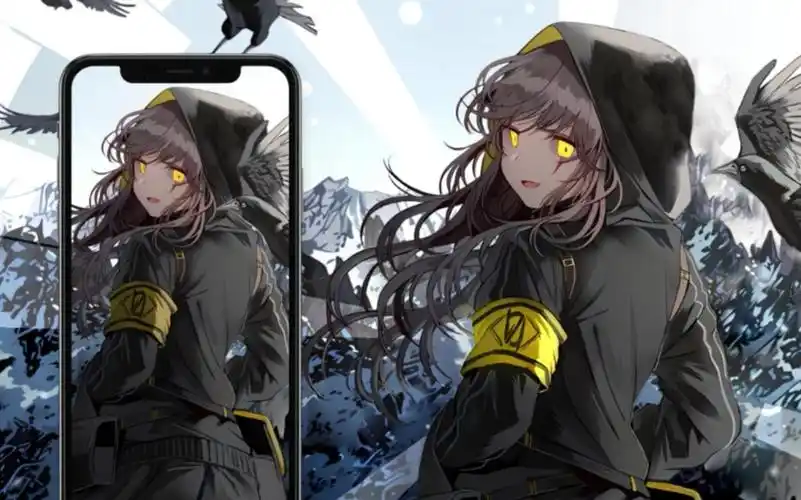 【wallpaper engine:壁纸引擎】少女前线 ump45 音频响应动态壁纸