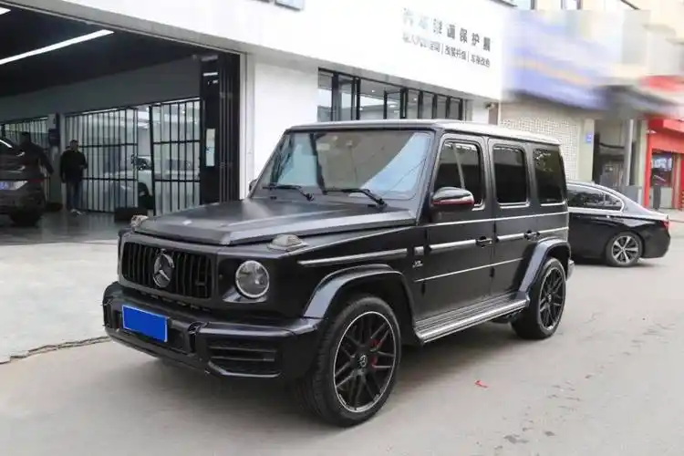 奔驰大g济南欧瑟全车改色贴膜陶瓷黑_搜狐汽车_搜狐网