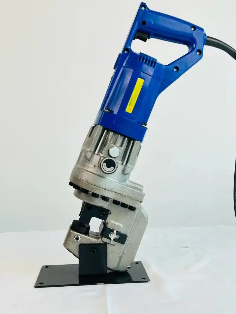 电动冲孔机#液压冲孔机 消防支架角钢冲孔,槽钢冲孔.角钢3 - 兑音