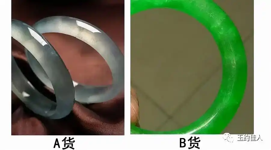看手感天然a货翡翠的触感是冰凉的玻璃质感,而处理后的翡翠b,c货,b c