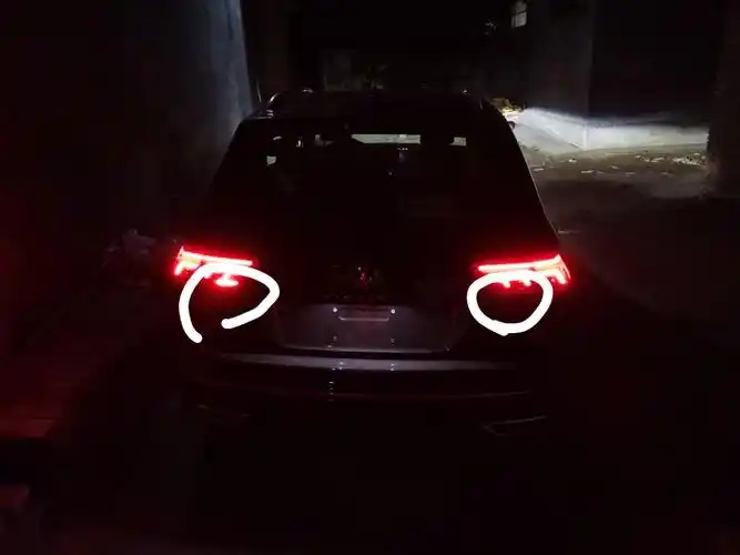 途观l 后雾灯是只有左边一个吗?右边对称的咋不亮呢?