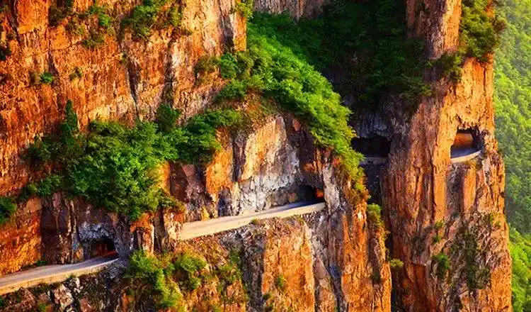 【aa约伴】相约山西王莽岭 锡崖沟5a景区 锡崖挂壁公路(免门票)