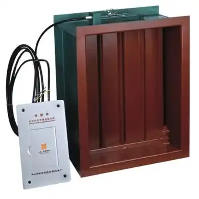 280度消防排烟防火阀 空调通风电动阀 镀锌常开加工定制_供应产品