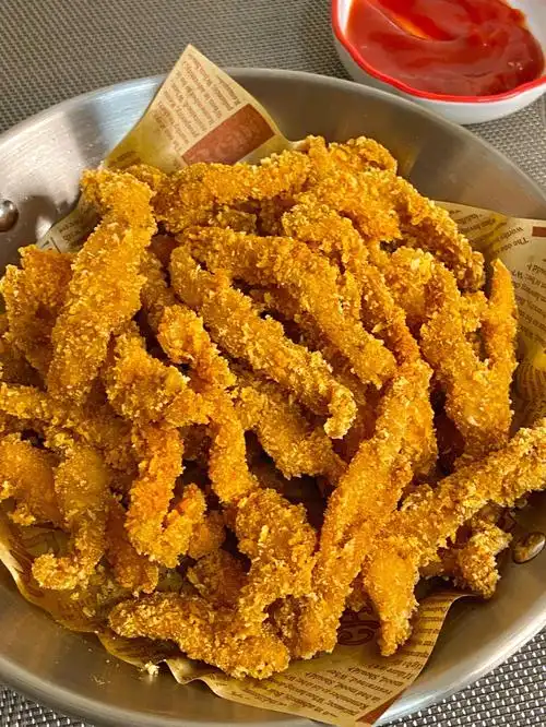 秒杀路边摊60巨香的炸鸡柳60附教程