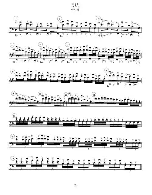 新书推介开塞36首低音提琴练习曲