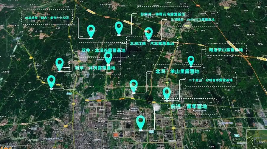 羊山新区露营地图发布!|信阳市_新浪财经_新浪网