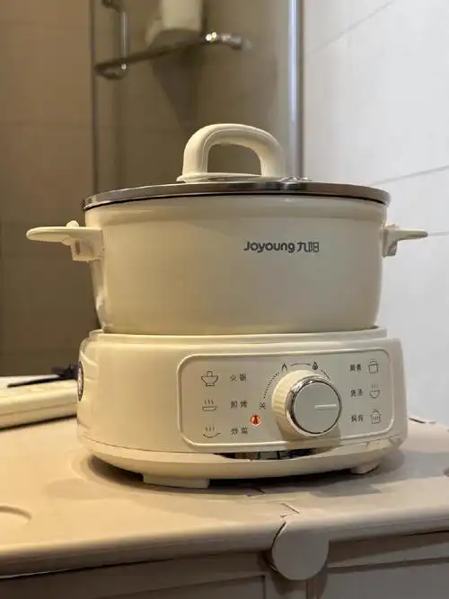 00】九阳电煮锅家用多功能电炒锅蒸煮一体  多能小巧厨花式快手菜