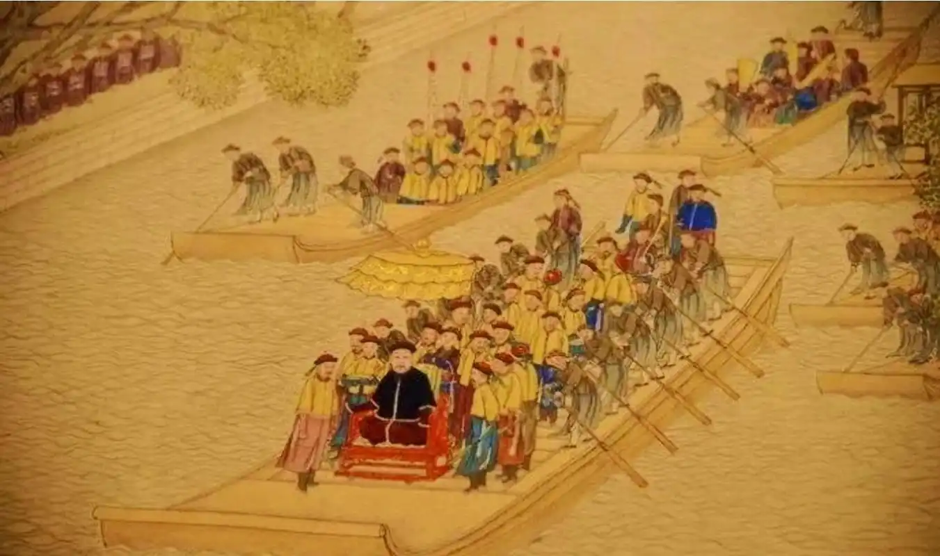 自称十全老人的乾隆帝,六次南巡是有多高调,多奢侈