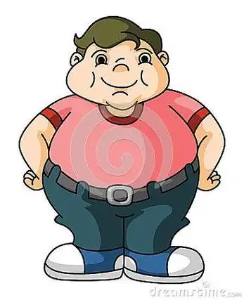 胖的男孩简笔画动漫简笔画男人背影肥胖男人简笔画怎么画跑步的胖子简