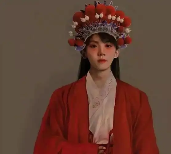 时代少年团红色戏服照