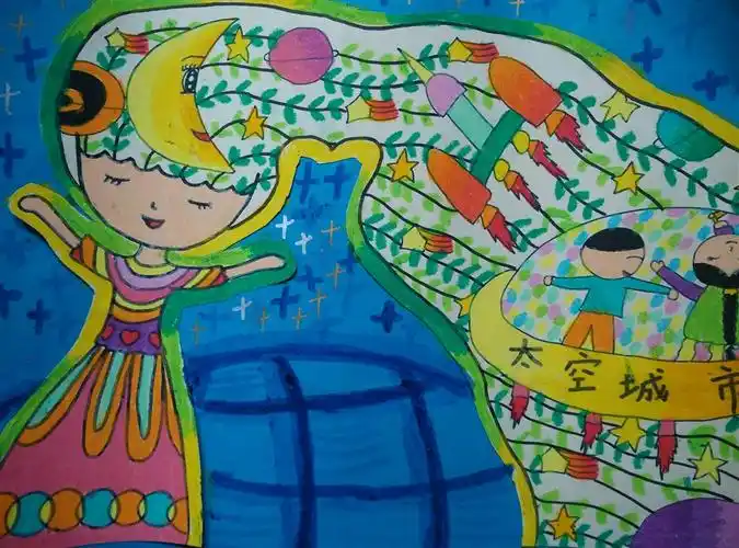 绘画作品---我的梦