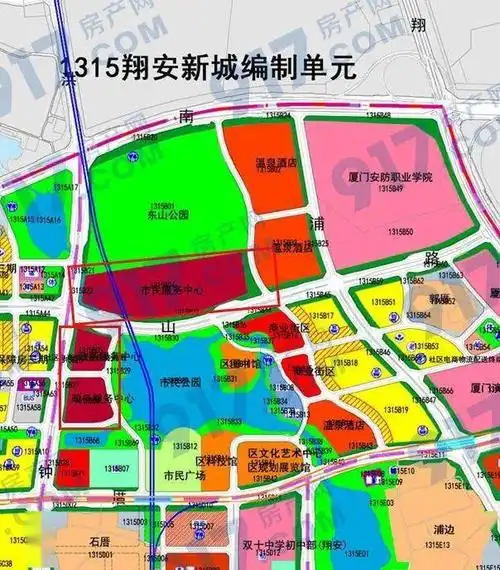 翔安东山控规大调整!区政府新址存悬念!东部中心有机会?_规划