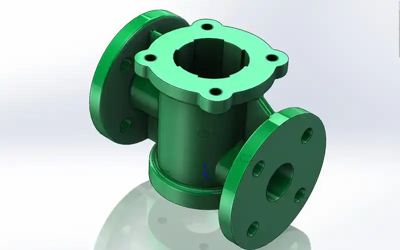 成图大赛,第一届,溢流阀-阀体.