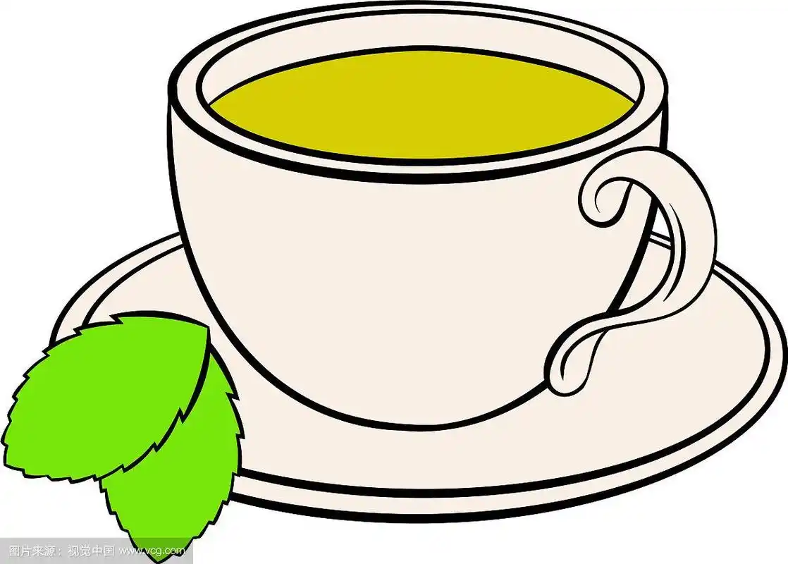 杯茶卡通图标