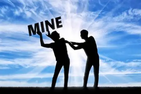 自私贪婪和自私的概念照片