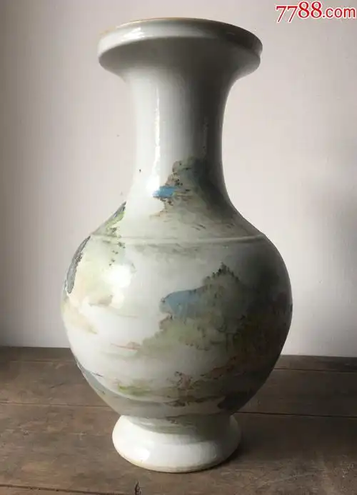 全品浅绛彩花瓶_彩绘瓷/彩瓷_收藏价格_鉴定交易_7788瓷器网