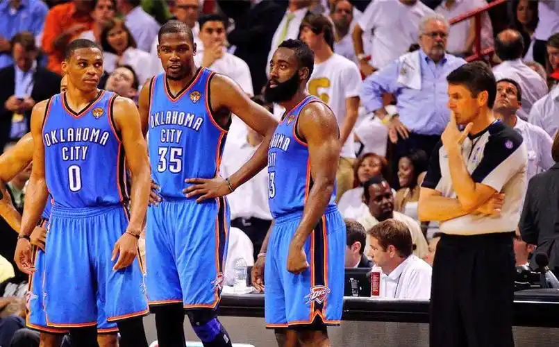 为何可惜雷霆三少的分开过去十年三人拿了八次得分王