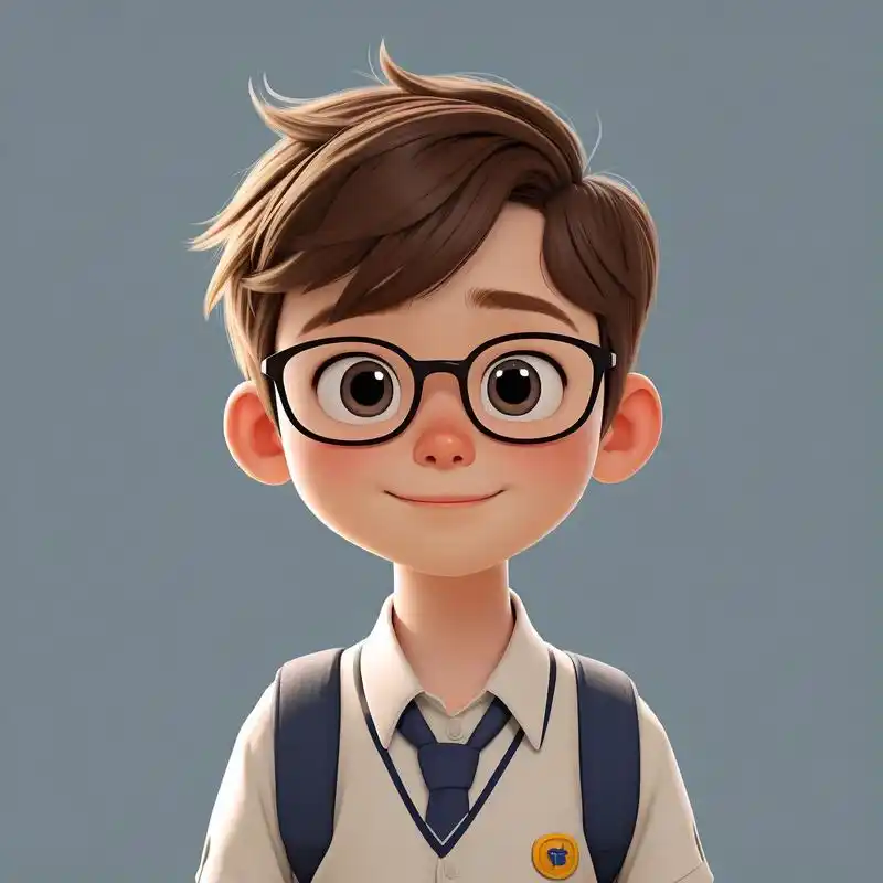 95 亲们,今天给大家带来一组超级可爱的小学生头像!