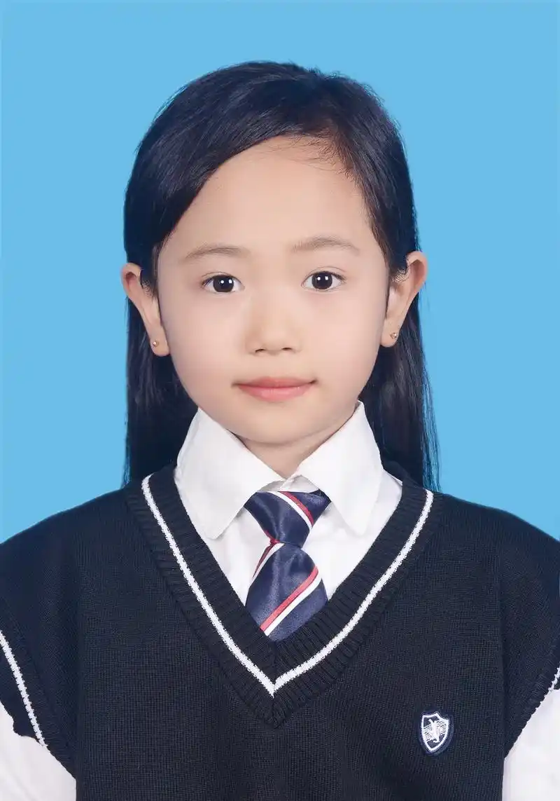 择良友,健康快乐,一生顺遂,加油我的宝贝97未来可期94#入园证件照