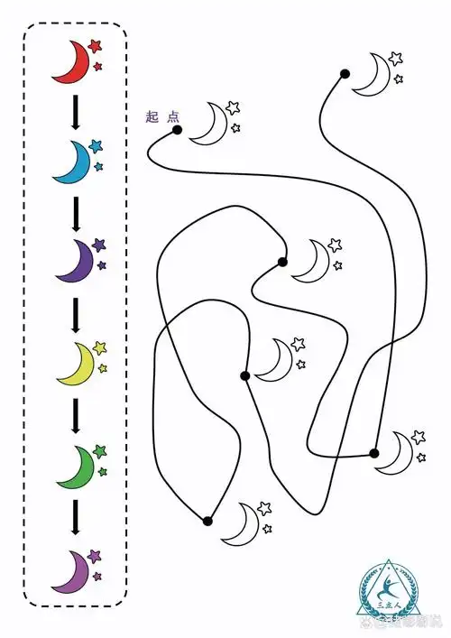 画图连线游戏提升孩子的视觉专注力和学习力 9696 今天给大家分享