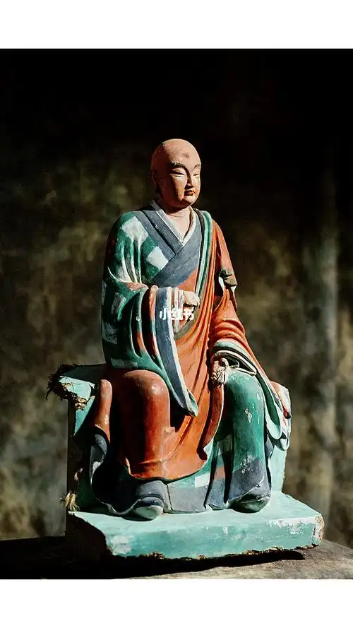 明代彩塑罗汉像