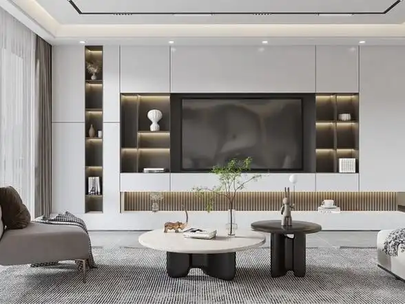 现代客厅 现代沙发茶几组合 电视背景墙21315046922454前天 16:53查看