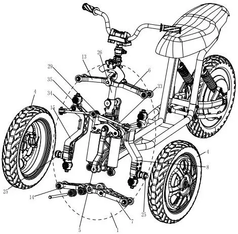 一种高速度反向三轮车-爱企查