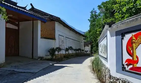 和美乡村绘新景云南金江镇吾竹堆满花千树