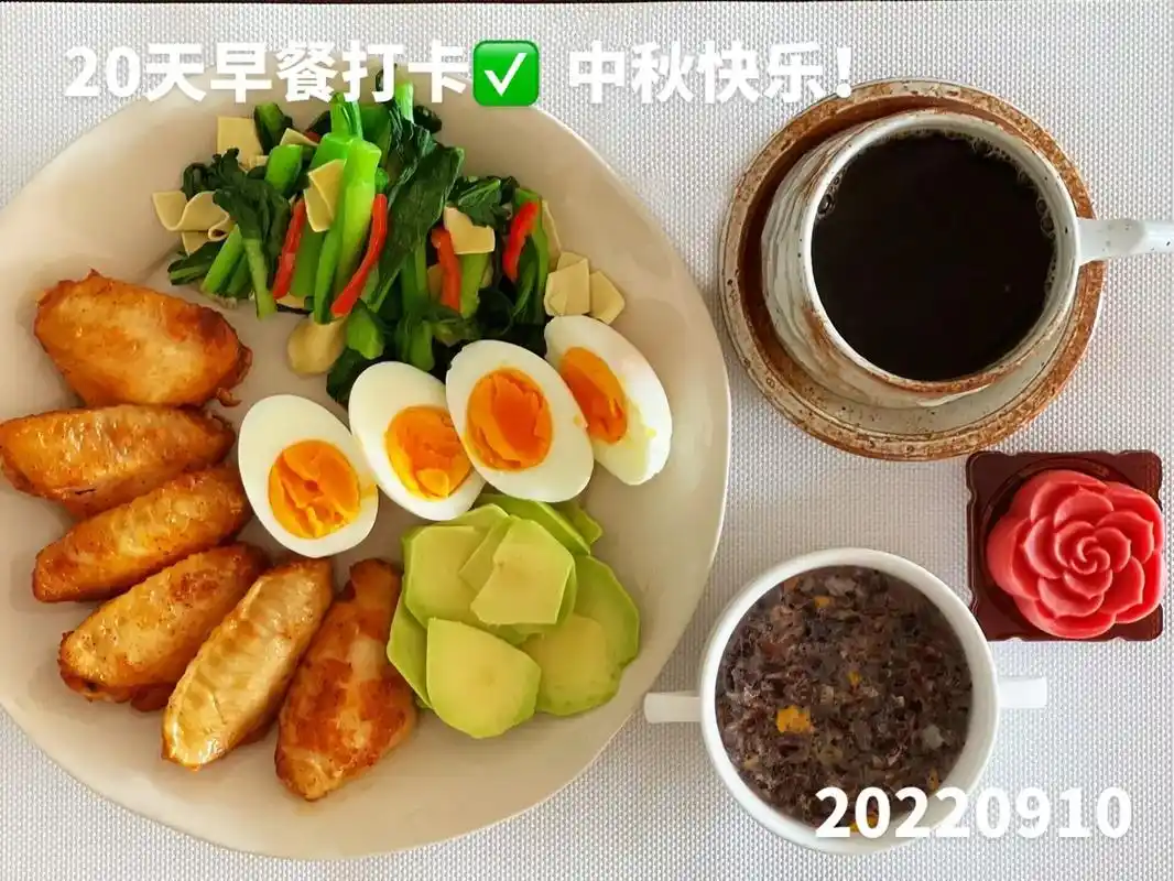 健康减脂餐打卡20天目标100天