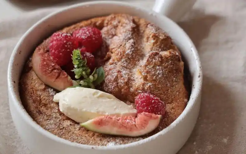 美美的快手健康08燕麦荷兰松饼dutchbaby