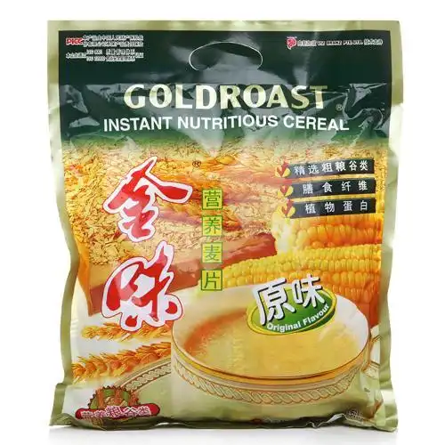 金味原味营养麦片袋装600g